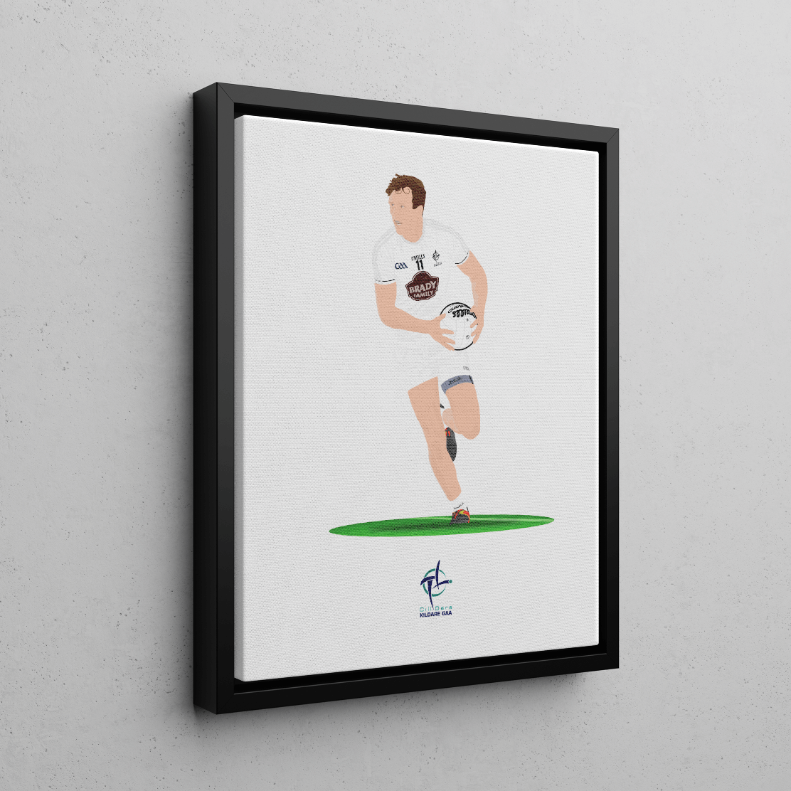 Commission - Framed Canvas - Football