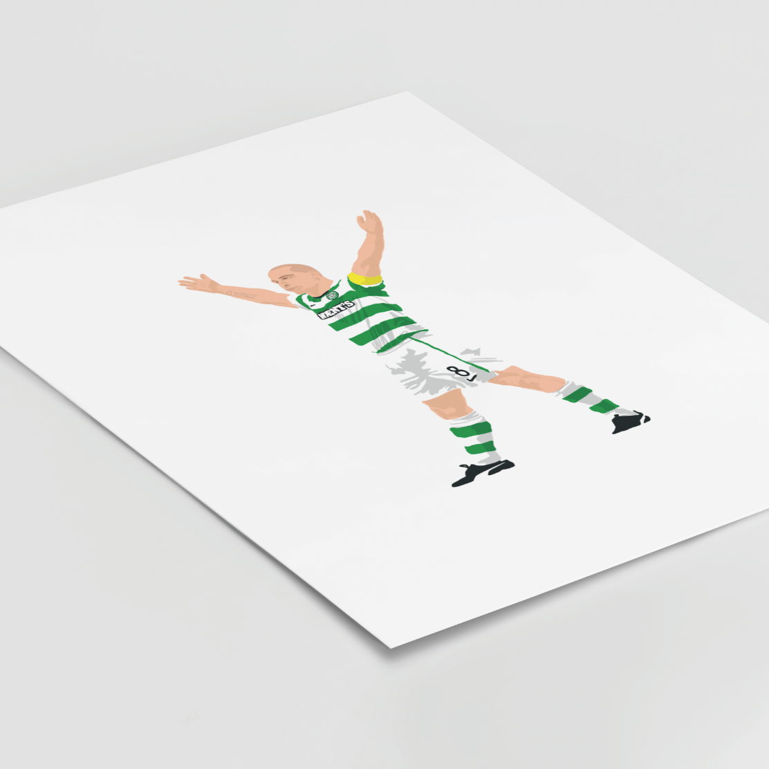 Print ScottBrown – Celtic – Soccer